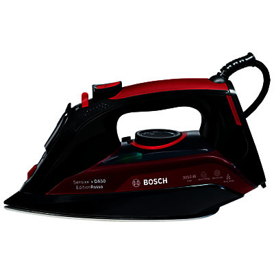 Bosch TDA5070GB Steam Iron, Red/Black